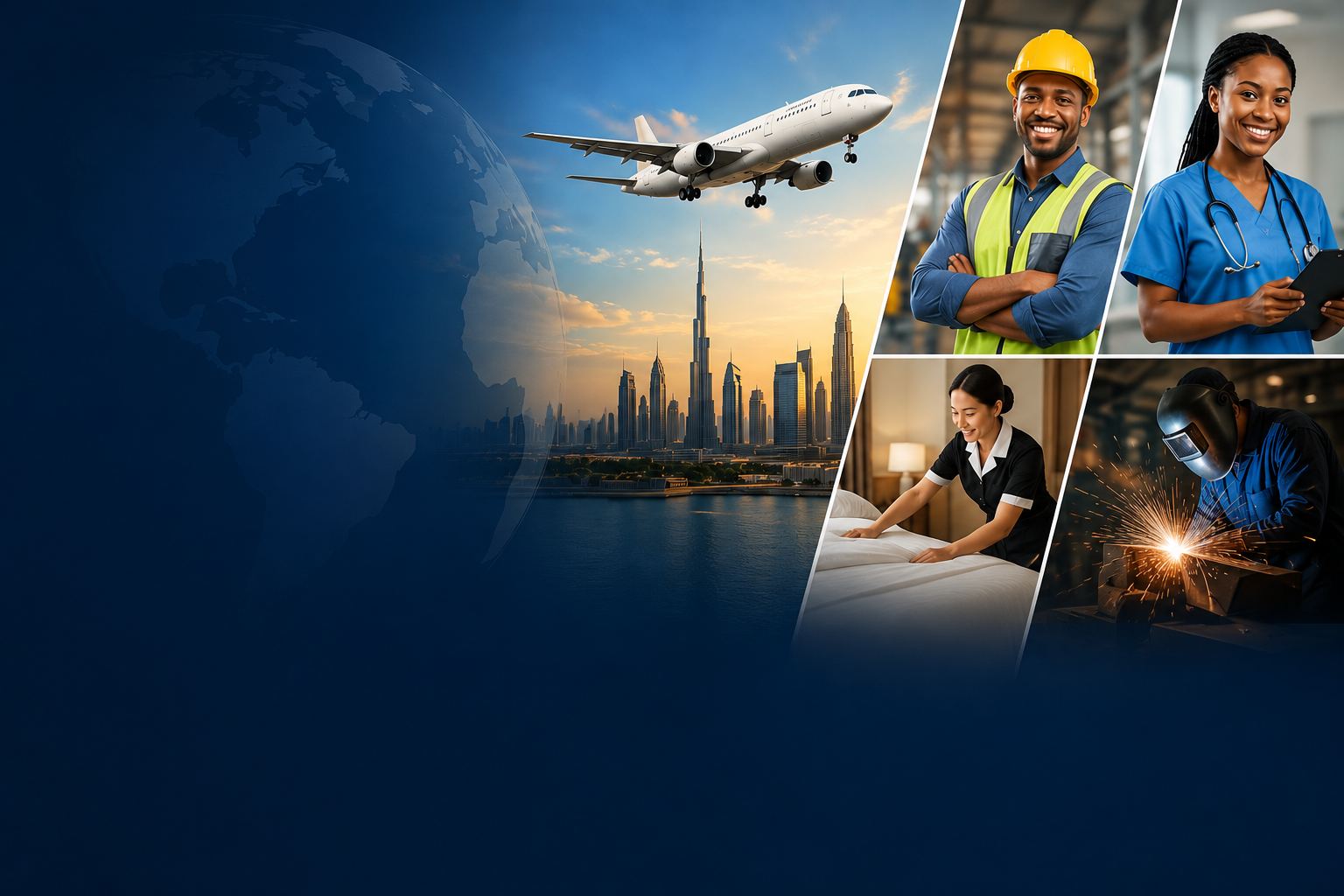 Global career opportunities across construction, healthcare, hospitality and engineering